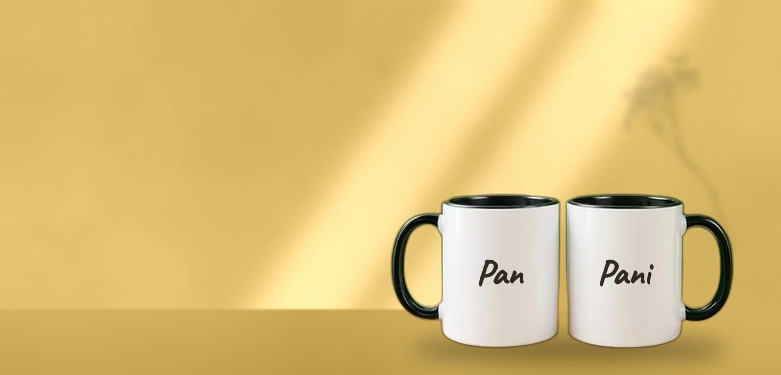 Komplet kubków „Pan” i „Pani”