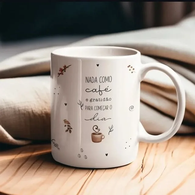 Kubek ceramiczny z napisem „Kocham Cię bardziej niż kawę”