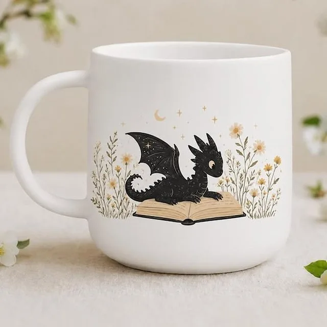 Kubek ceramiczny z napisem „Najlepsza Mama na świecie”, czarne wnętrze